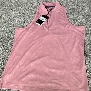 NWT Zyia Mauve Set Match Zippered Tank